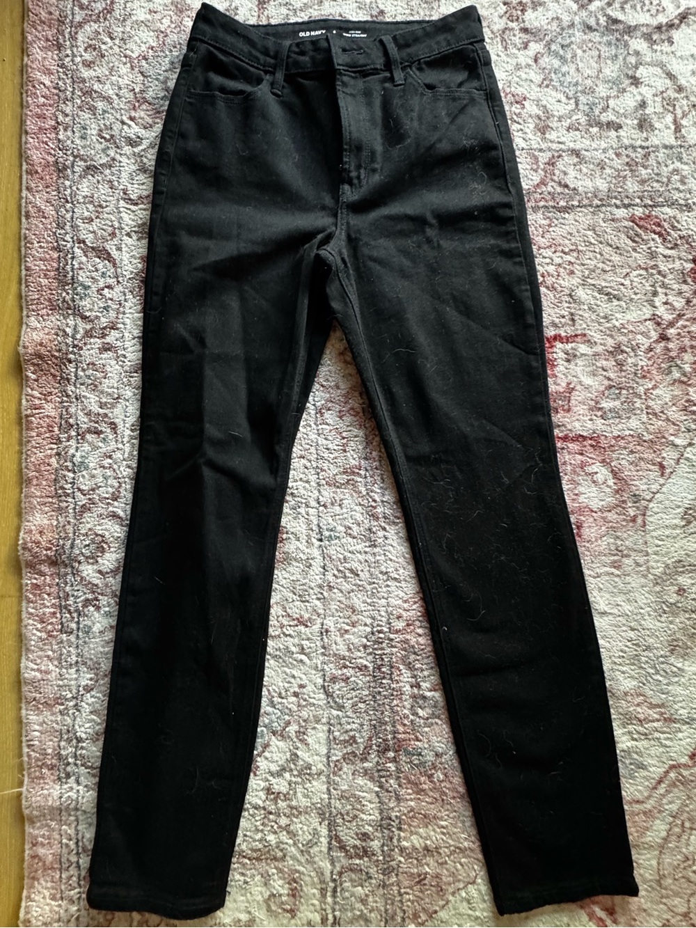 Old Navy high rise was straight Black Jeans